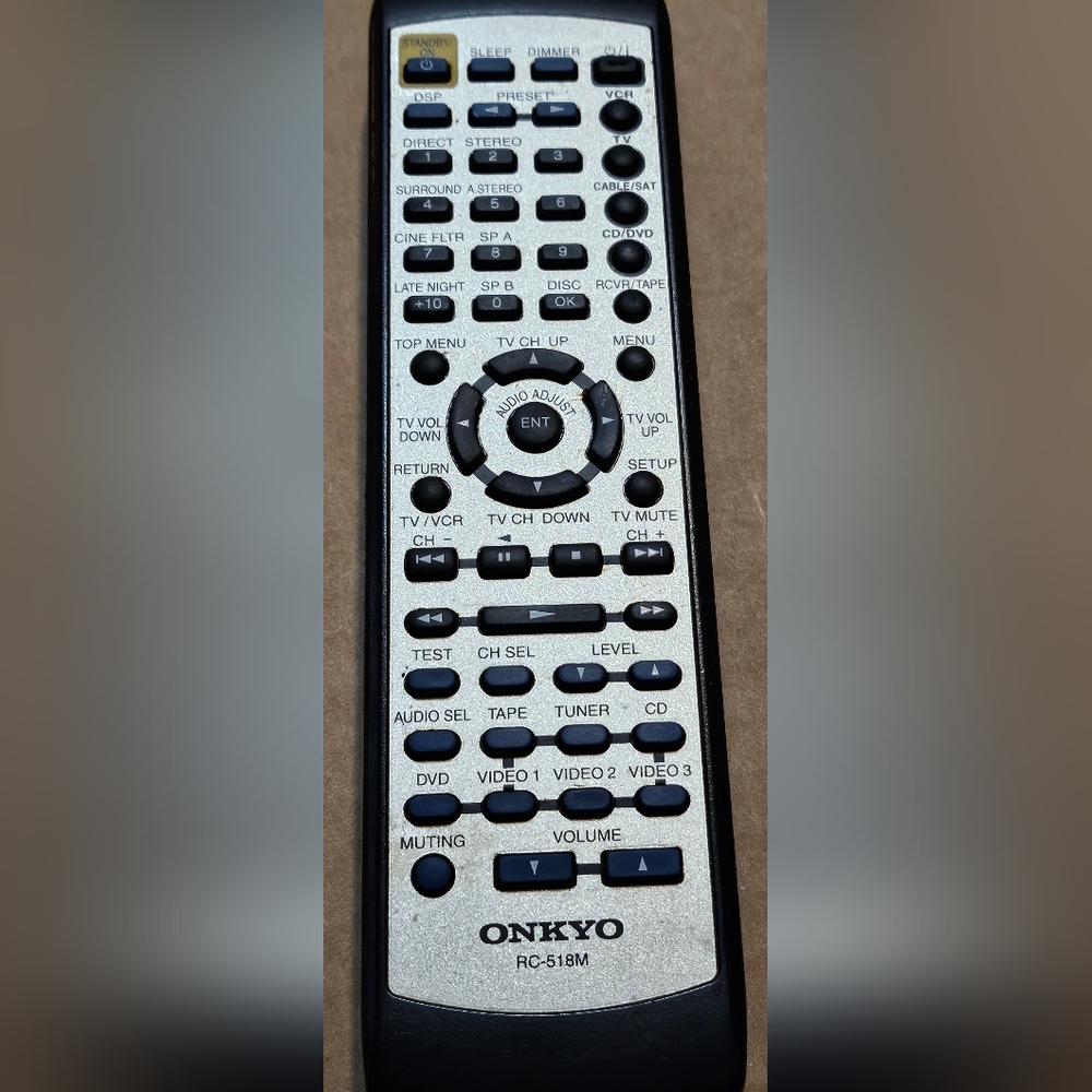 Onkyo RC-518M Receiver Remote‎ Control HTS760 HTS660 HTR410 Works Original